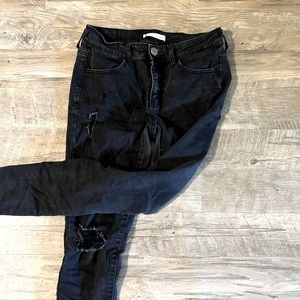 Black Low rise Jegging skinny jeans Size 7